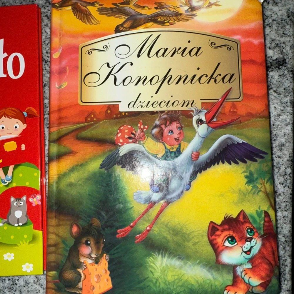 Abecadło polish Kids Alphabet Book - Red